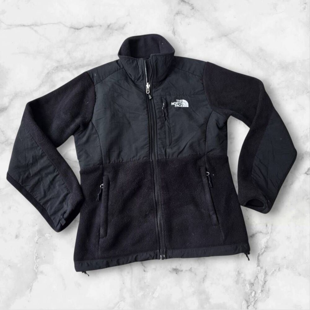 North Face Womans Small Black Full Zip